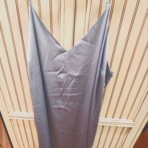 Slip Dress The Drop Women's Silky 3X Midi